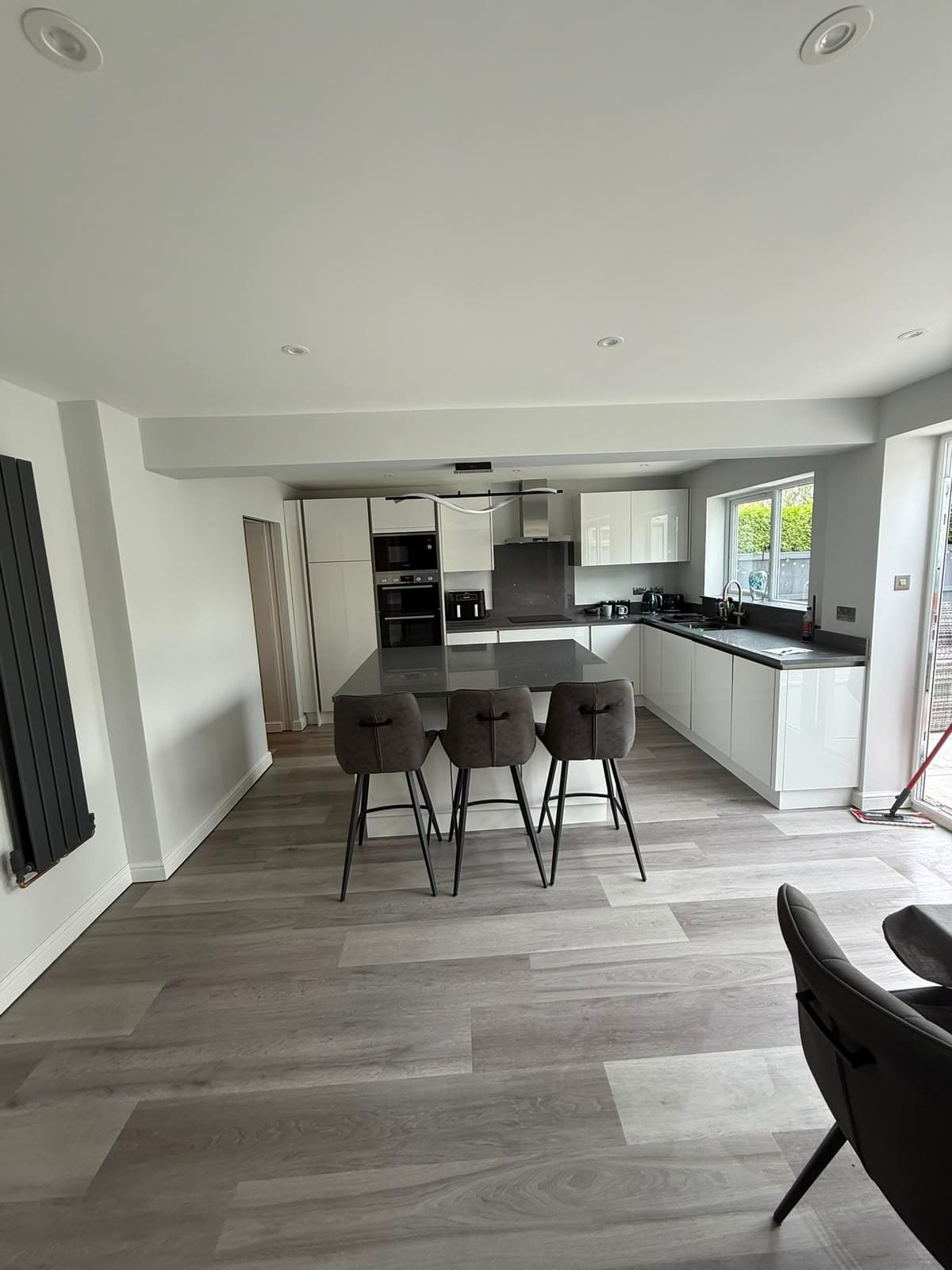 Finished kitchen diner after interior work, Aylesbury area by Florriet Ltd